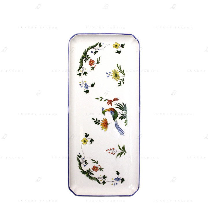 Блюдо для пирога 36х15,5см коллекции Oiseaux De Paradis бренда Gien