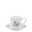 Чашка чайная с блюдцем 0,175л, 2шт. коллекции Paradis Bleu бренда Gien