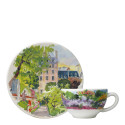 Чашка чайная с блюдцем 0,16л, 2шт. коллекции Paris A Giverny бренда Gien