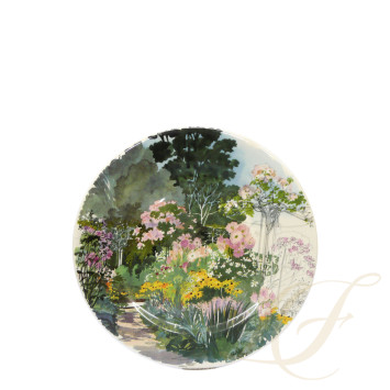 Тарелка закусочная 22см коллекции Paris A Giverny бренда Gien