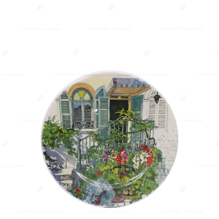 Тарелка закусочная 22см коллекции Paris A Giverny бренда Gien