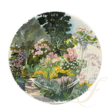 Тарелка закусочная 22см, 4шт. коллекции Paris A Giverny бренда Gien