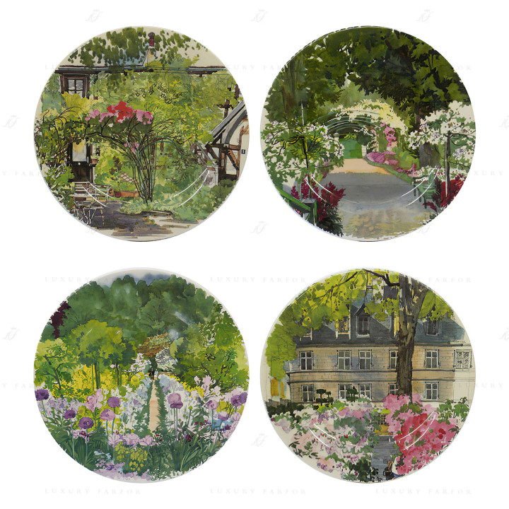 Тарелка десертная 16,5см, 4шт. коллекции Paris A Giverny бренда Gien