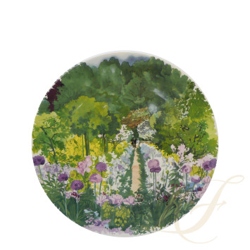 Блюдо для пирога круглое 30см коллекции Paris A Giverny бренда Gien