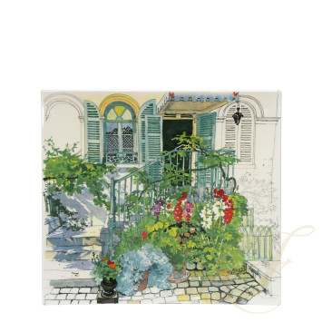 Блюдо прямоугольное 29,5х26,5см коллекции Paris A Giverny бренда Gien