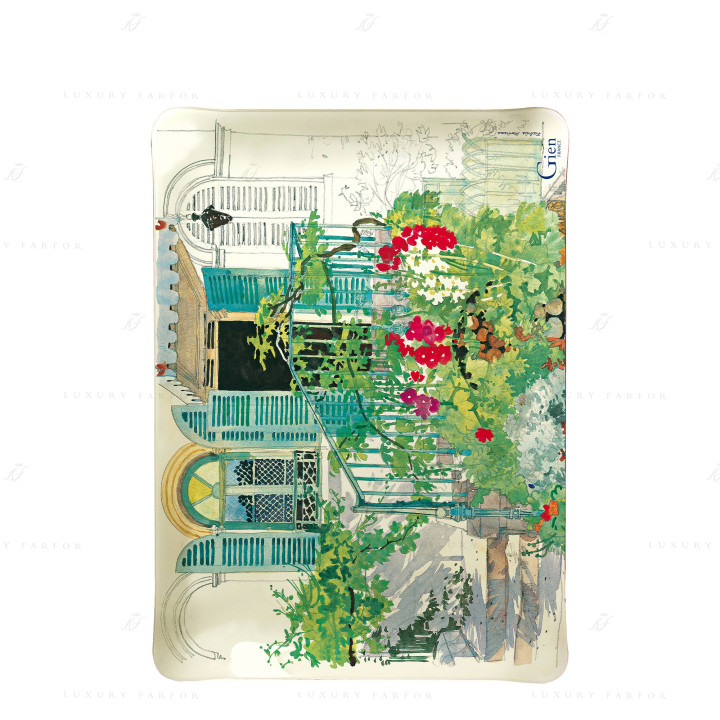 Поднос 37х28,3см коллекции Paris A Giverny бренда Gien