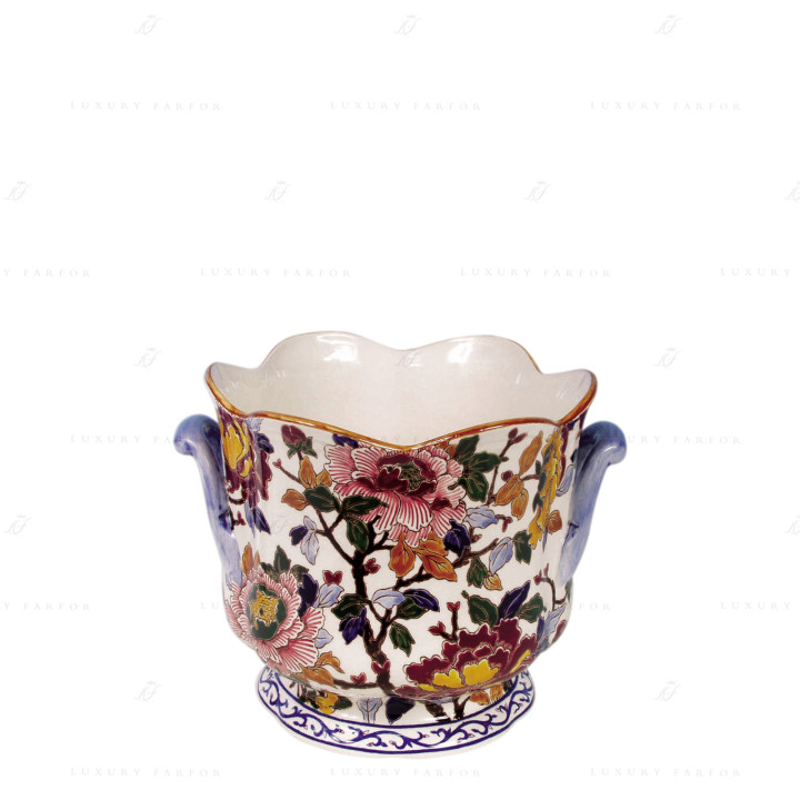 Горшок цветочный 21см коллекции Pivoines бренда Gien