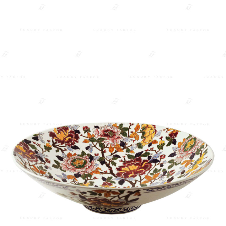 Чаша 45см коллекции Pivoines (Лимитированная серия на 100 пред.) бренда Gien