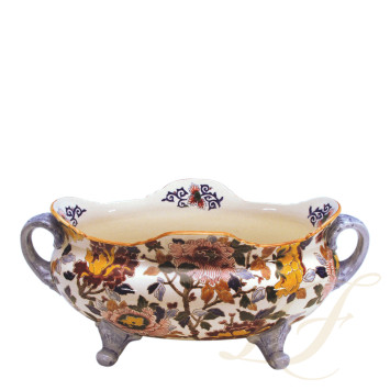 Жардиньерка / корзинка для комнатных цветов 43х24см коллекции Pivoines бренда Gien