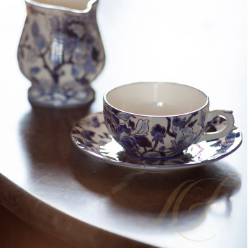 Молочник 0,23л коллекции Pivoines Bleues бренда Gien