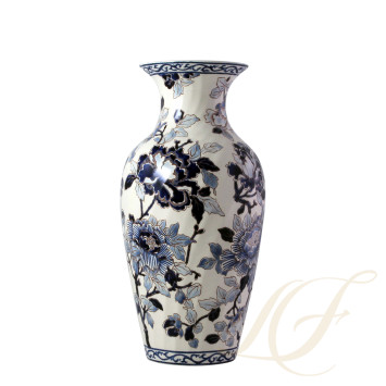 Ваза 36см коллекции Pivoines Bleues (Лимитированная серия на 500 пред.) бренда Gien