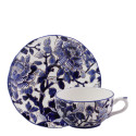 Чашка чайная с блюдцем 0,13л коллекции Pivoines Bleues бренда Gien