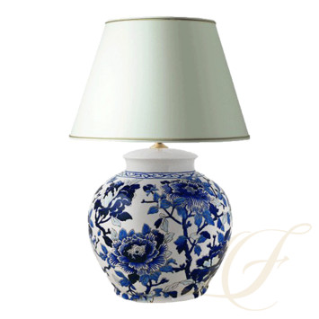 Лампа настольная 54см коллекции Pivoines Bleues бренда Gien