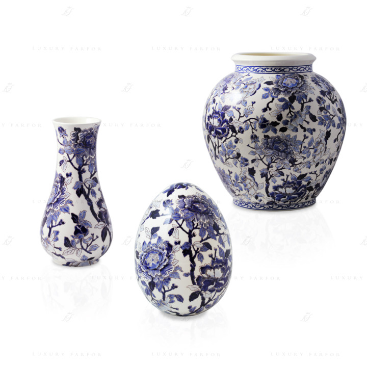 Коллекция Pivoines Bleues бренда Gien