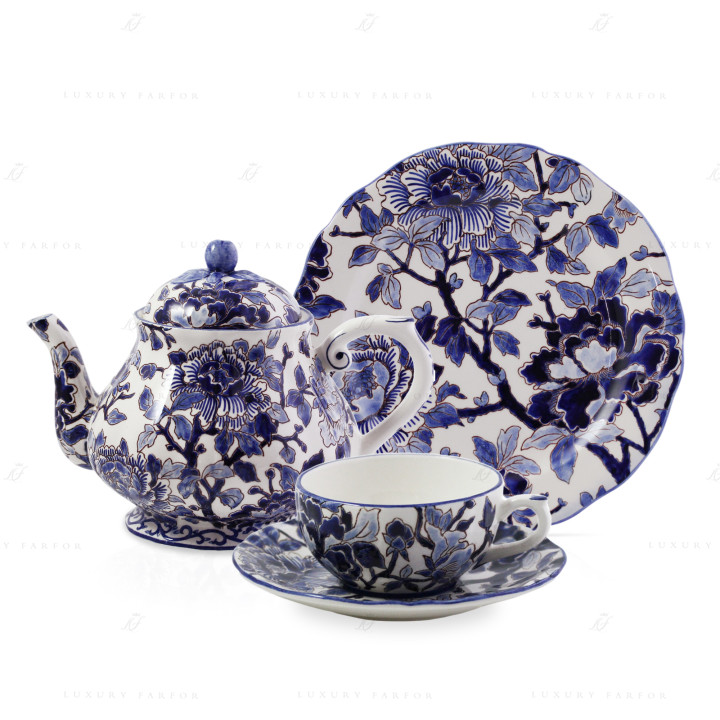 Коллекция Pivoines Bleues бренда Gien