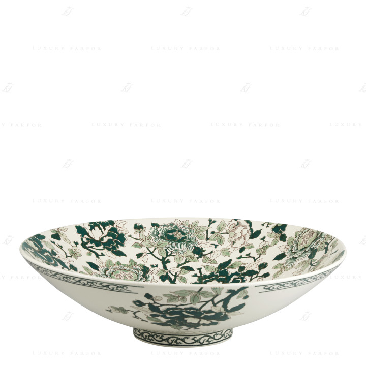 Чаша 45см коллекции Pivoines Vert бренда Gien