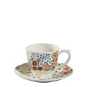 Чашка чайная с блюдцем 0,175л, 2шт. коллекции Poesie бренда Gien