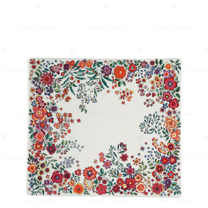 Блюдо прямоугольное 29,5х26,5см коллекции Poesie бренда Gien