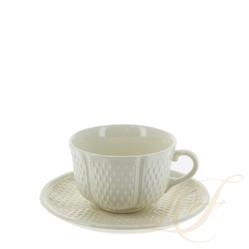 Чашка для завтрака с блюдцем 0,27л, 2шт. коллекции Pont Aux Choux бренда Gien