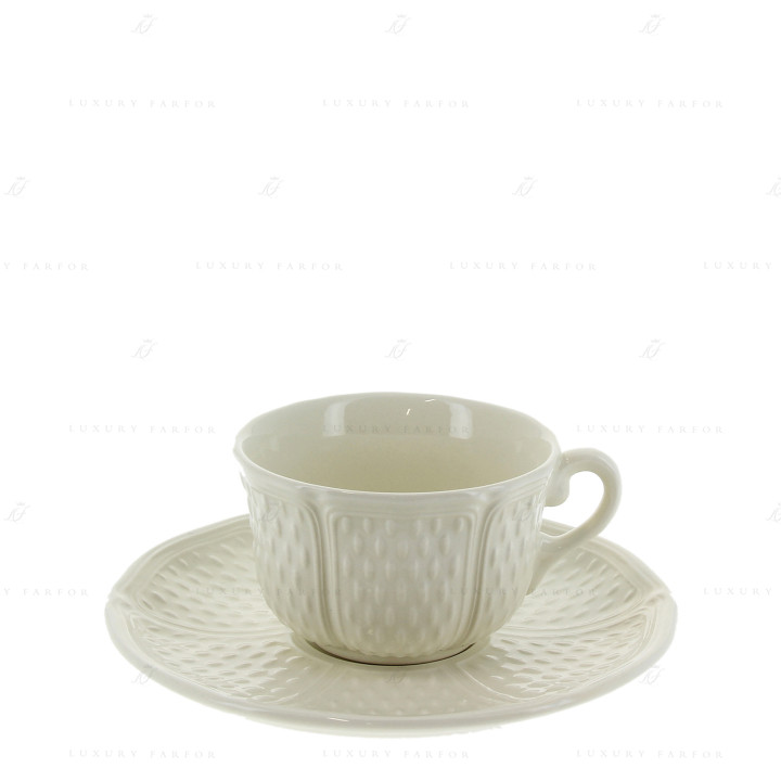 Чашка чайная с блюдцем 0,17л, 2шт. коллекции Pont Aux Choux бренда Gien