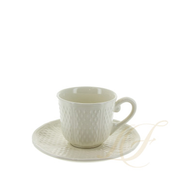 Чашка чайная с блюдцем 0,19л, 2шт. коллекции Pont Aux Choux бренда Gien