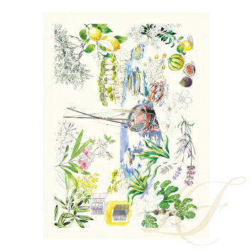 Бегунок для стола 36х51см, 2шт. коллекции Provence бренда Gien