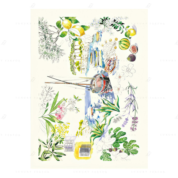 Бегунок для стола 36х51см, 2шт. коллекции Provence бренда Gien