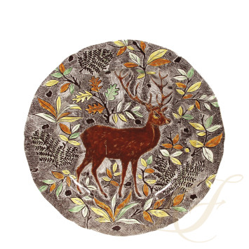 Блюдо круглое 34,4см коллекции Rambouillet бренда Gien