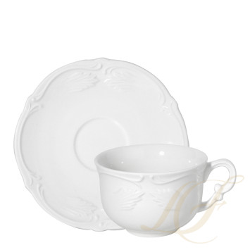 Чашка для завтрака с блюдцем 0,4л, 2шт. коллекции Rocaille бренда Gien