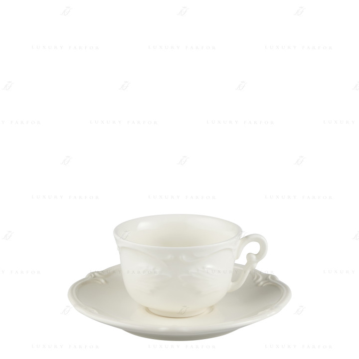 Чашка эспрессо с блюдцем 0,1л, 2шт. коллекции Rocaille бренда Gien