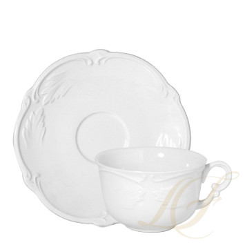 Чашка чайная с блюдцем 0,18л, 2шт. коллекции Rocaille бренда Gien