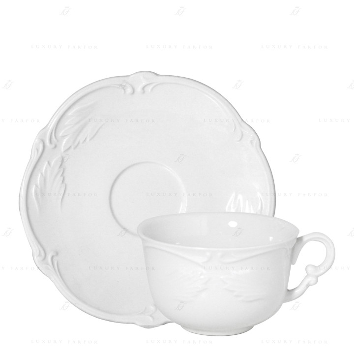 Чашка чайная с блюдцем 0,18л, 2шт. коллекции Rocaille бренда Gien