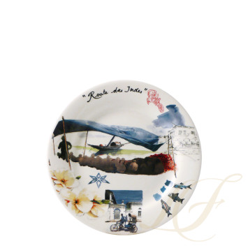 Тарелка закусочная 22см коллекции Route Des Indes бренда Gien