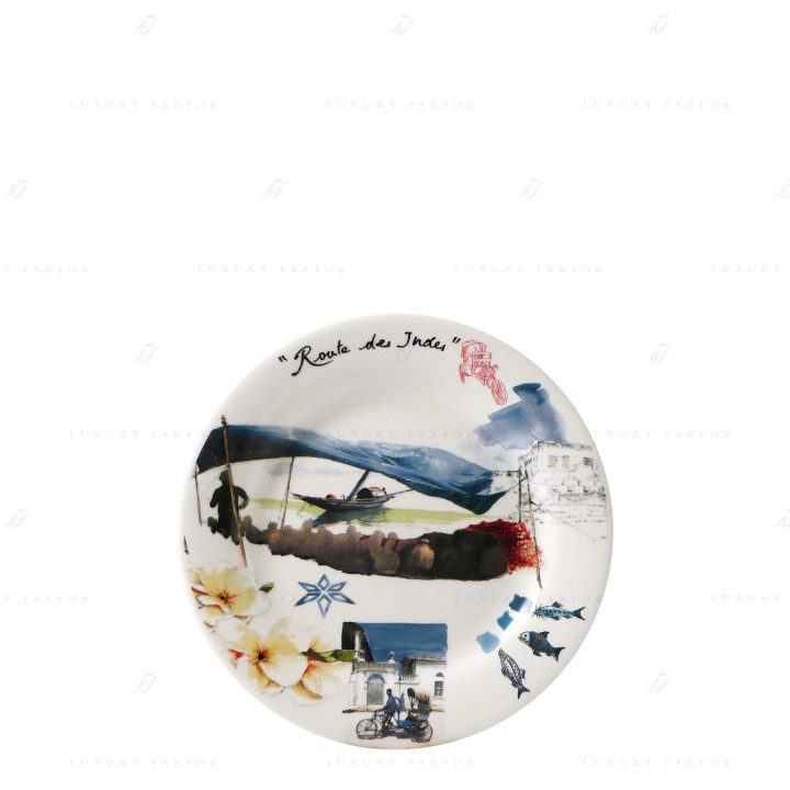 Тарелка десертная 16,5см коллекции Route Des Indes бренда Gien