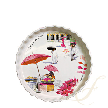 Форма для торта 28см коллекции Route Des Indes бренда Gien