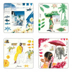 Подставка для стакана 10см, 4шт.