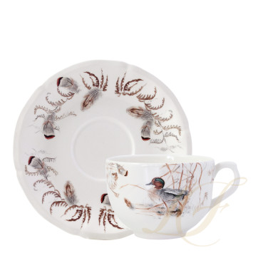 Чашка с блюдцем 0,5л коллекции Sologne бренда Gien