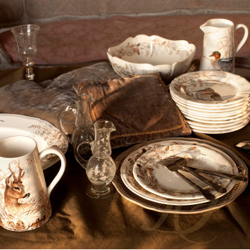 Тарелка глубокая 23см коллекции Sologne бренда Gien