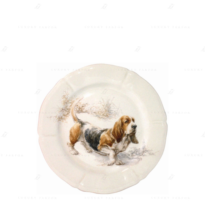 Тарелка закусочная 23,2см коллекции Sologne бренда Gien