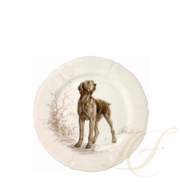 Тарелка закусочная 23,2см коллекции Sologne бренда Gien