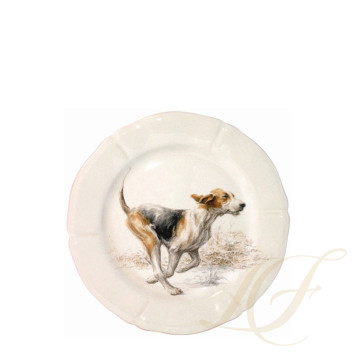 Тарелка закусочная 23,2см коллекции Sologne бренда Gien