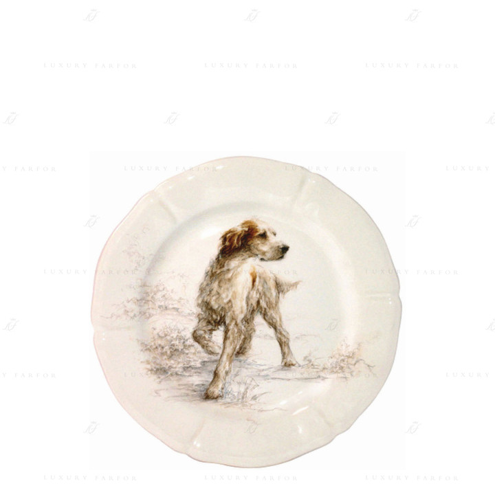 Тарелка закусочная 23,2см коллекции Sologne бренда Gien