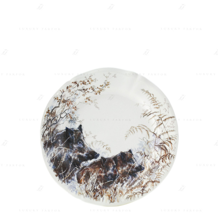 Тарелка закусочная 23,2см коллекции Sologne бренда Gien