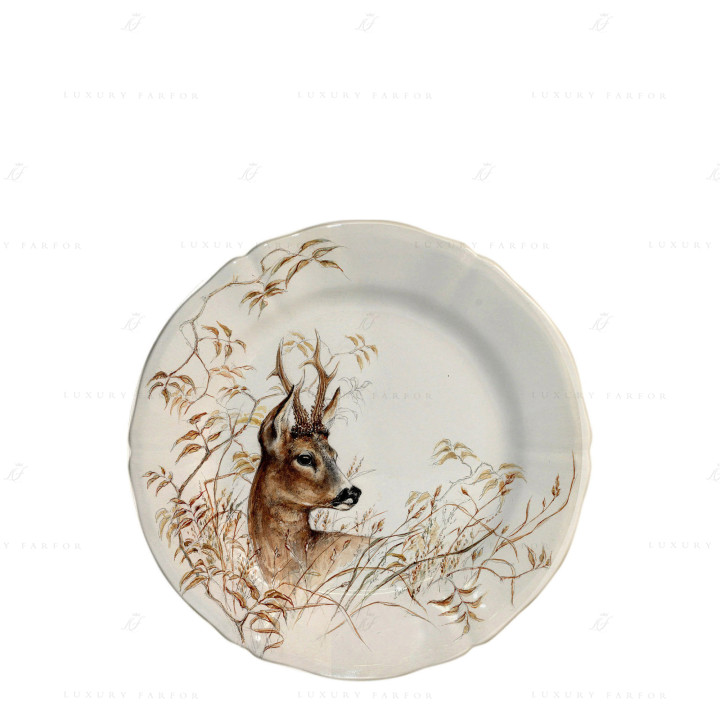 Тарелка закусочная 23,2см коллекции Sologne бренда Gien