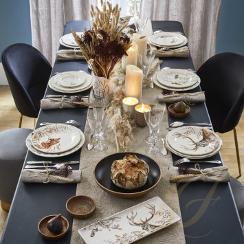 Тарелка закусочная 23,2см коллекции Sologne бренда Gien