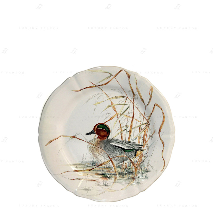 Тарелка закусочная 23,2см коллекции Sologne бренда Gien