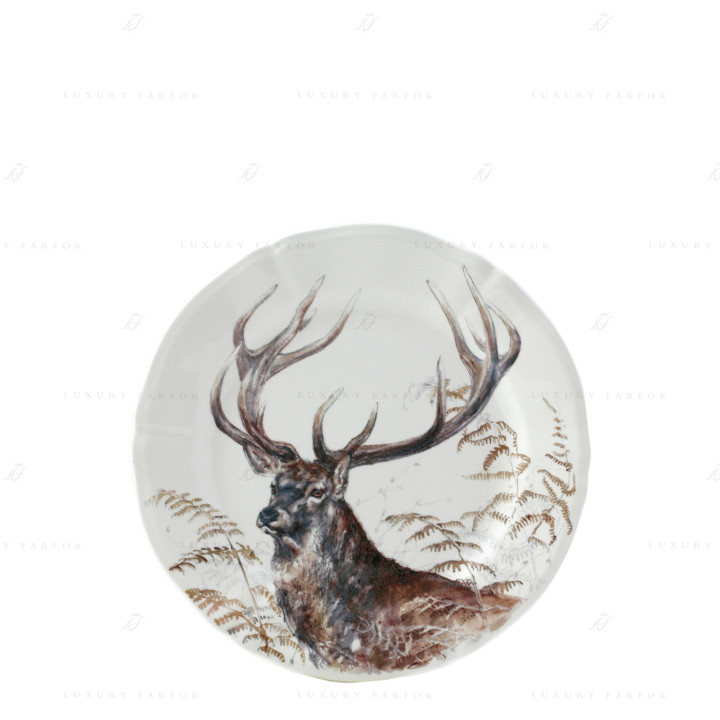 Тарелка закусочная 23,2см коллекции Sologne бренда Gien