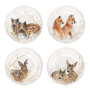 Тарелка десертная 16,3см, 4шт. коллекции Sologne бренда Gien