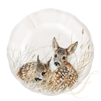 Тарелка закусочная 23,2см, 4шт. коллекции Sologne бренда Gien