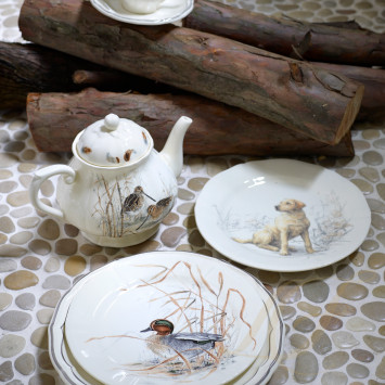 Тарелка закусочная 23,2см, 6шт. коллекции Sologne бренда Gien